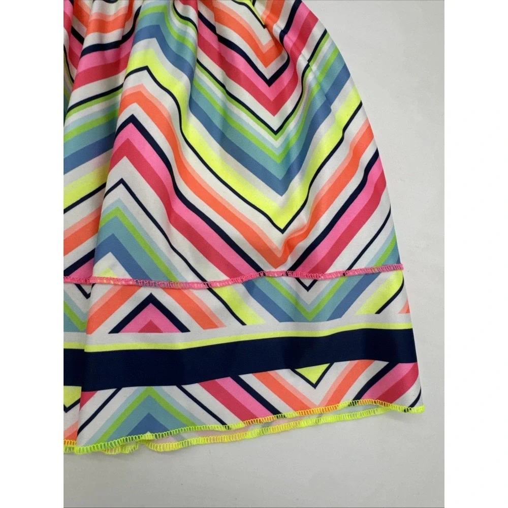 Lucky In Love Skort Girls M 10-12 Retro‎ Smocked Skirt Skort New With Tags